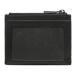 Calvin Klein Jeans Puzdro na kreditné karty Mono Hrdw Id Cardholder W/Zip K50K510715 Čierna