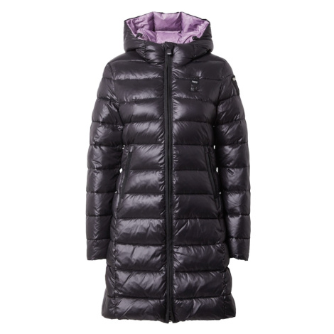 Blauer.USA Zimný kabát  svetlofialová / čierna
