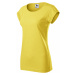 Malfini Fusion Dámske triko 164 žltý melír