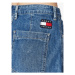 Tommy Jeans Džínsová sukňa DW0DW15630 Tmavomodrá A-Line Fit