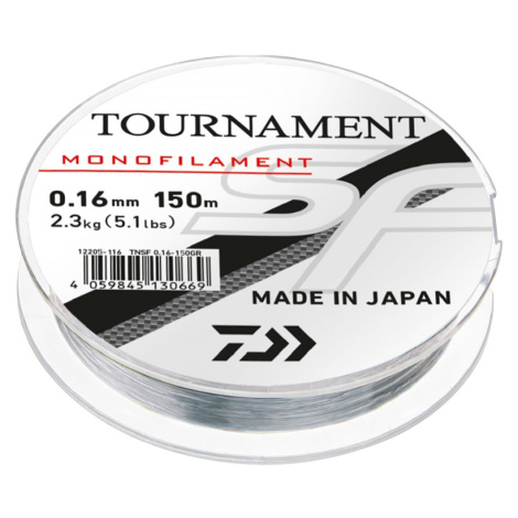 DAIWA Tournament SF Mono Grey priemer 0,18 mm, nosnosť 2,90 kg