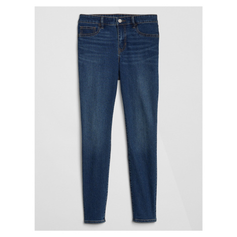 Modré dámske rifle GAP Jeggings