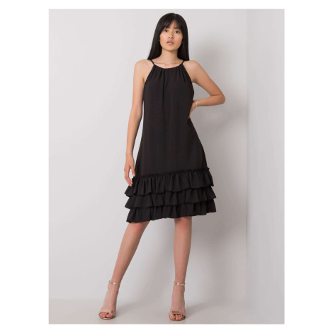 Dress-CHA-SK-0932.91P-black Rue Paris