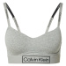 Calvin Klein Underwear Podprsenka  sivá melírovaná / čierna