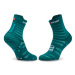 Compressport Ponožky Vysoké Unisex Pro Racing Socks V4.0 Ultralight Run High XU00050B Zelená