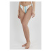 Dámske plavky spodný diel s vykrojením do V FUNDANGO Madison High Cut Bottoms-410-ice blue