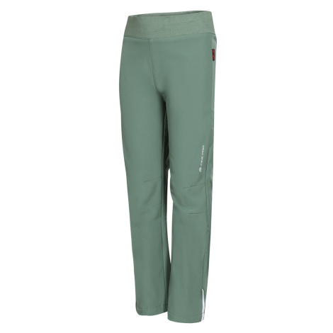 Children's softshell pants ALPINE PRO ZORTO myrtle