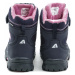 American Club HL-38-21 navy ružové detské zimné topánky