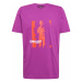 OAKLEY Funkčné tričko 'JONNY'  fialová / oranžová / biela