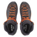 Pánska členková turistická obuv SALEWA MTN Trainer Mid GTX asphlat fluo orange