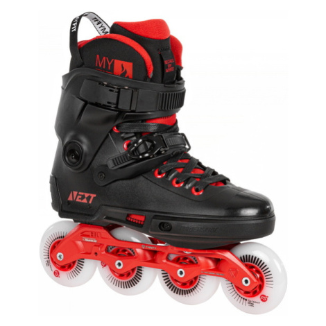 Kolečkové brusle Powerslide Next Black Red 80 Trinity, 36-37, 4x, 80