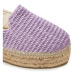 Manebi Espadrilky Yucatan Double Sole Espadrilles G 3.3 D0 Fialová