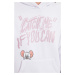 Trendyol White Tom & Jerry Licensed Printed Basic Knit Raised Sweatshirt