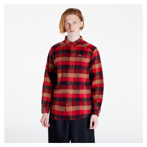Columbia Cornell Woods™ Flannel Long Sleeve Shirt Red Jasper Buff