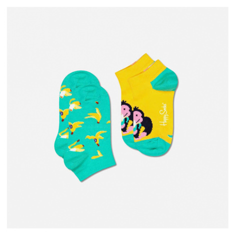 Happy Socks 2-pak Monkey & Banana Low KMNB02-7000