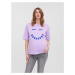 Vero Moda Maternity Tričko 'Sky Ecody'  modrá / svetlofialová