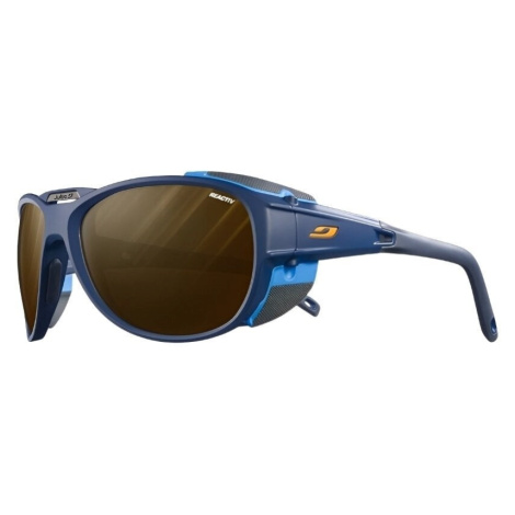 Julbo Explorer 2.0 Reactiv High Mountain 2-4 Matt Blue/Cyan Blue Outdoorové okuliare