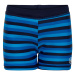 Chlapčenské plavky COLOR KIDS Swim trunks AOP-cyan blue