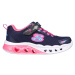 Dievčenská rekreačná obuv SKECHERS Flutter Heart Lights navy