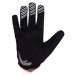 Klimatex NINE Dámske cyklistické prstové rukavice, čierna, veľkosť