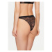 Calvin Klein Underwear Brazílske nohavičky 000QF7720E Čierna