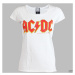 Tričko metal AMPLIFIED AC-DC Logo biela