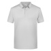 James&amp;Nicholson Pánska polokošeľa JN8010 Soft Grey