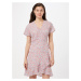 Neo Noir Letné šaty 'Malta Rosy Garden Dress'  svetlomodrá / ružová