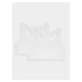 Women's Cotton Bra for Everyday Wear 4F - White