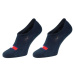 Tommy Hilfiger FOOTIE HIGH CUT 2P FLAG Unisexové ponožky, tmavo modrá, veľkosť