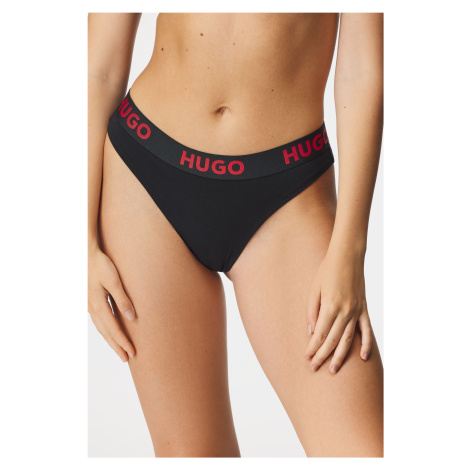 Tangá HUGO Sporty LOGO Black Hugo Boss