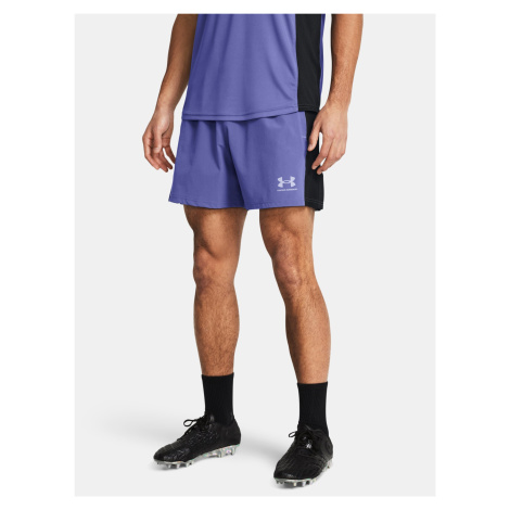 Fialové pánske športové kraťasy Under Armour UA M's Ch. Pre Woven Short-PPL