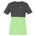 Women's T-shirt Hannah BERRY asphalt/paradise green mel