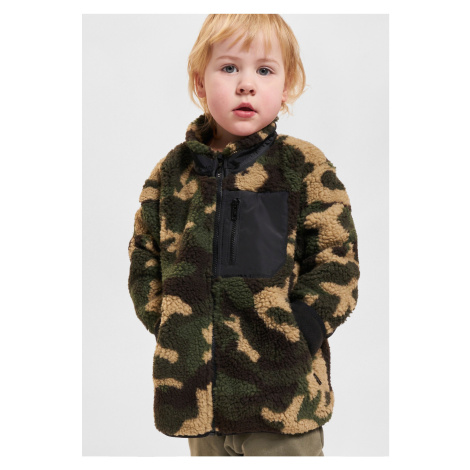 Sherpa woodcamo jacket for boys Urban Classics