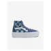 Women's blue ankle sneakers with suede details VANS SK8-Hi - Women