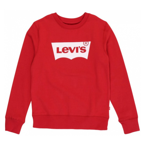 Levi's Kids Mikina  červená / biela