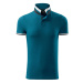 Polo tričko Malfini Collar Up M MLI-25693 petrol blue