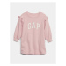 Gap Každodenné šaty 741279-01 Ružová Regular Fit