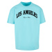 L.A. College Oversize Berylblue T-Shirt