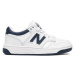 Detské topánky New Balance PSB480WN – biele