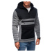 Edoti Men's zip-up sweatshirt