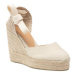 Castañer Espadrilky Carina/8ED/001 Béžová