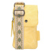 Beagles dámska crossbody taška na mobil Malaga - svetlo žltá