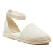 Calvin Klein Jeans Espadrilky Ankle Espadrille Btw YW0YW01027 Écru