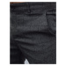 Men's casual trousers, dark grey Dstreet