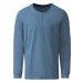 LIVERGY® Pánske tričko s dlhým rukávom (modrá)