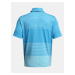 Svetlomodré športové tričko Under Armour UA Playoff 3.0 Stripe Polo