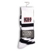 ponožky PERRI´S SOCK - KISS - STRIPE - WHITE - KSA302-100
