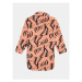 Calvin Klein Jeans Prechodný kabát Monogram IG0IG02055 Ružová Regular Fit