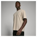 Pánske oversize tričko MP Tempo so spraným vzhľadom – sprané sivé